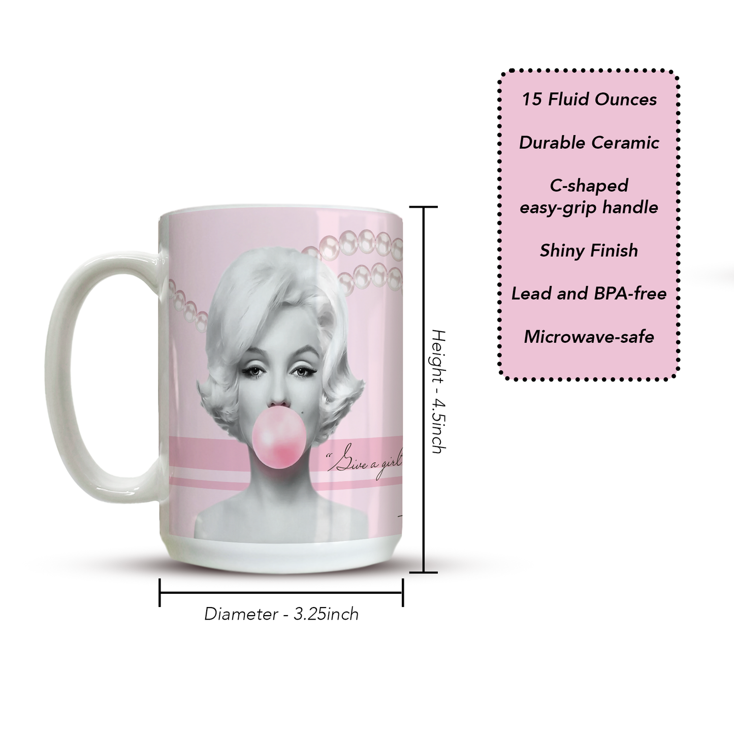 Marilyn Monroe | 15oz Mug