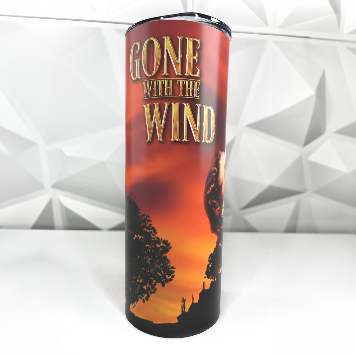 Gone With the Wind - 01 | 20oz Stainless Steel Skinny Coffee Tumbler
