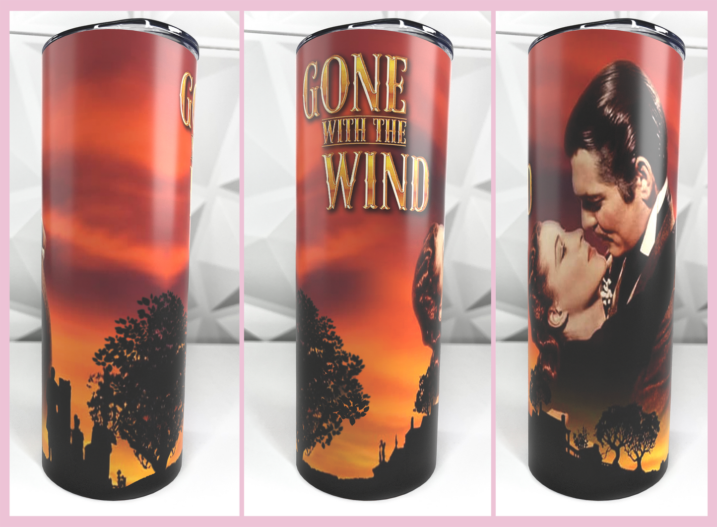 Gone With the Wind - 01 | 20oz Stainless Steel Skinny Coffee Tumbler