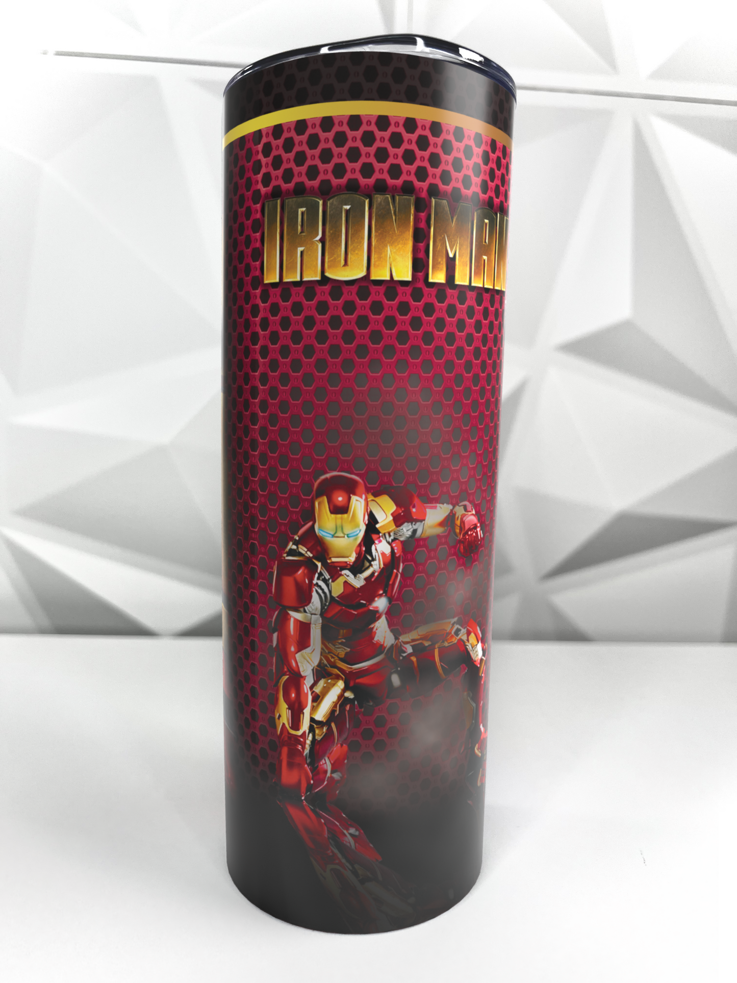 Iron Man | 20oz Stainless Steel Skinny Coffee Tumbler