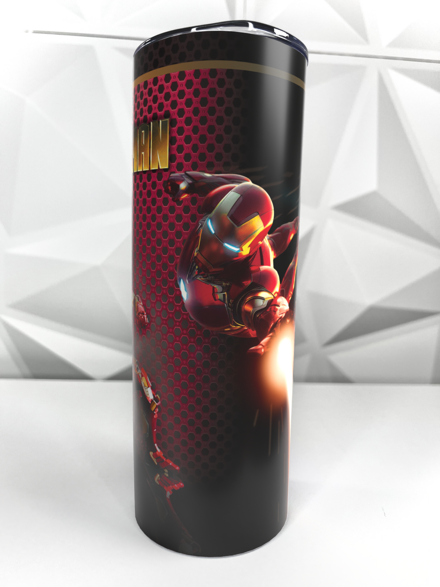 Iron Man | 20oz Stainless Steel Skinny Coffee Tumbler