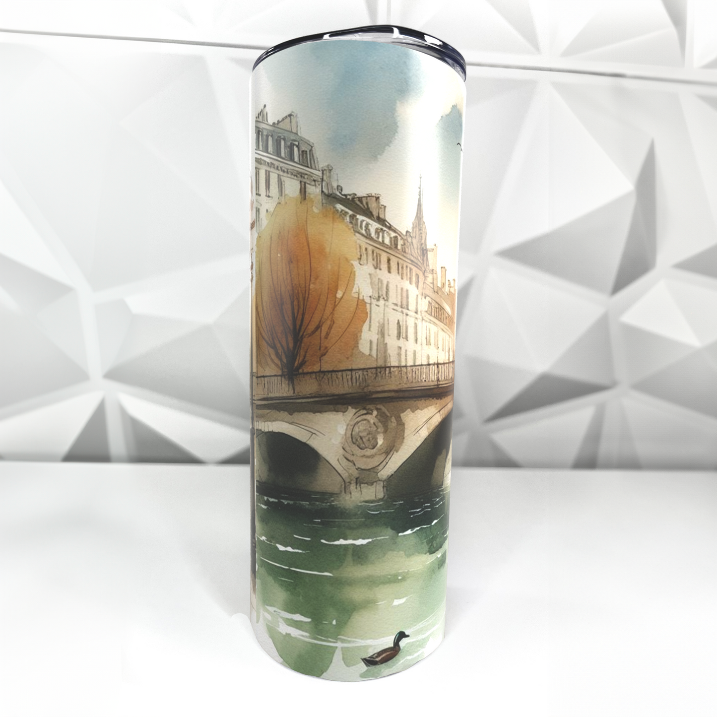 Lady In Red | 20oz Stainless Steel Skinny Coffee Tumbler