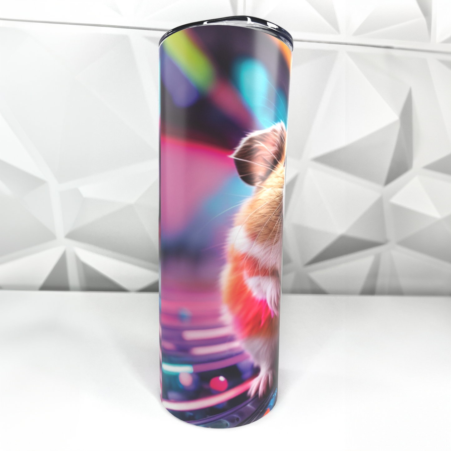 Hamster Rave | 20oz Stainless Steel Skinny Coffee Tumbler