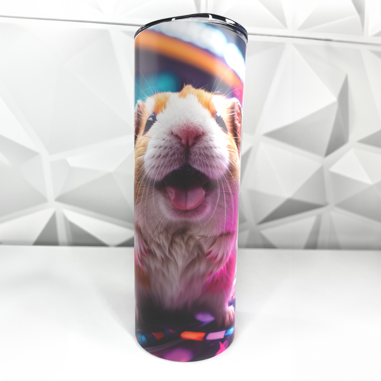 Hamster Rave | 20oz Stainless Steel Skinny Coffee Tumbler