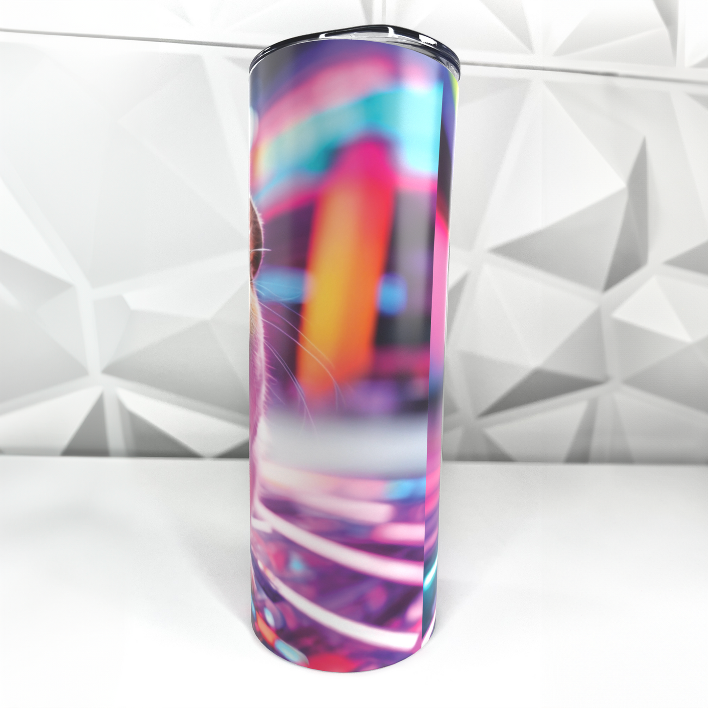 Hamster Rave | 20oz Stainless Steel Skinny Coffee Tumbler