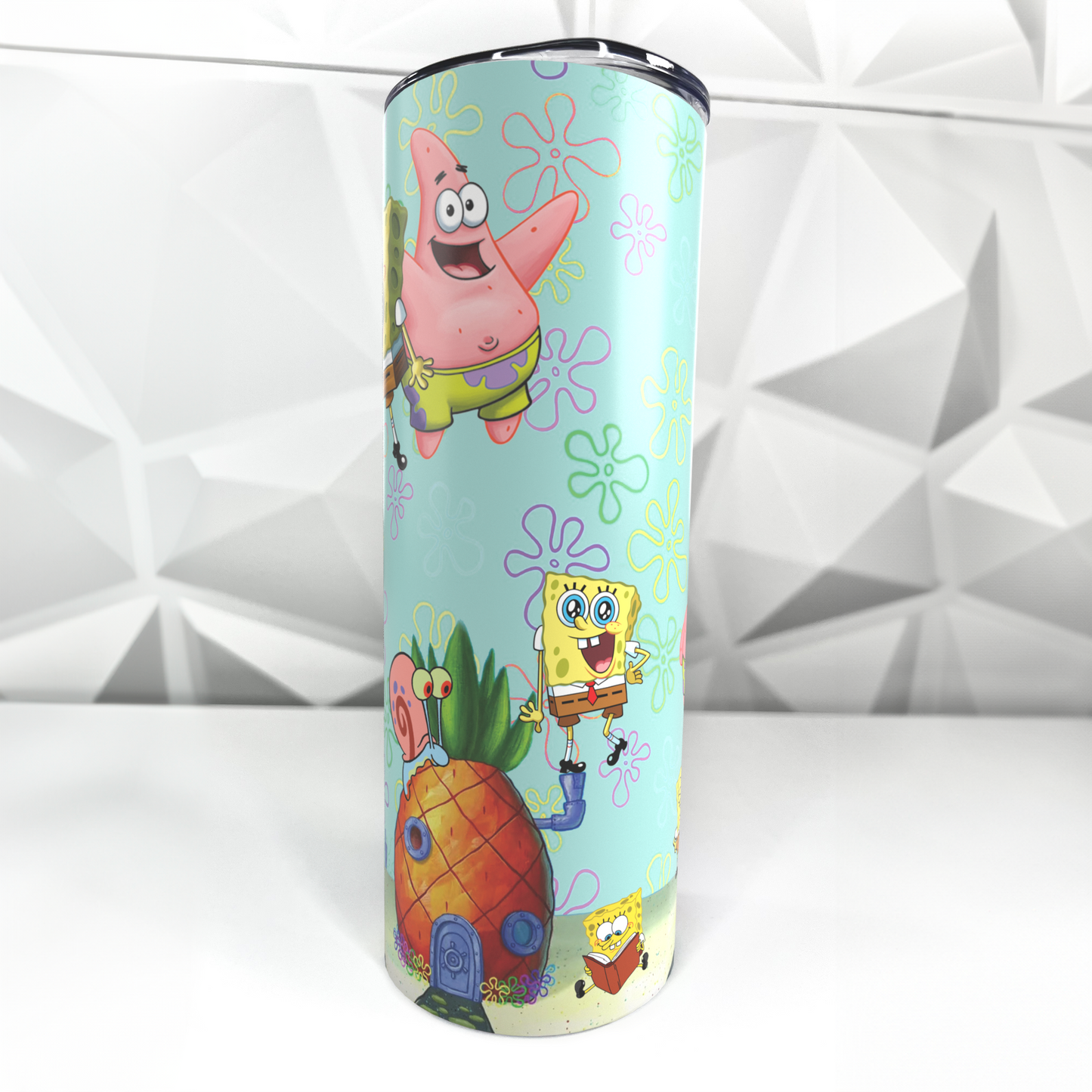 Spongebob | 20oz Stainless Steel Skinny Coffee Tumbler