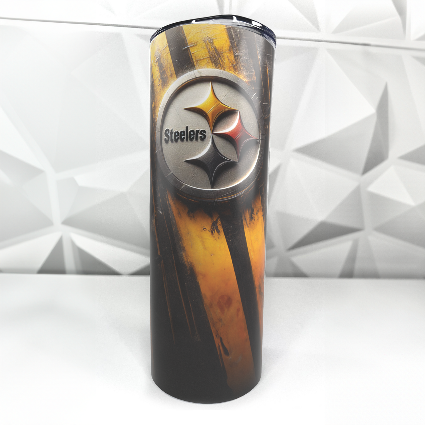 Steelers Football | 20oz Stainless Steel Skinny Coffee Tumbler