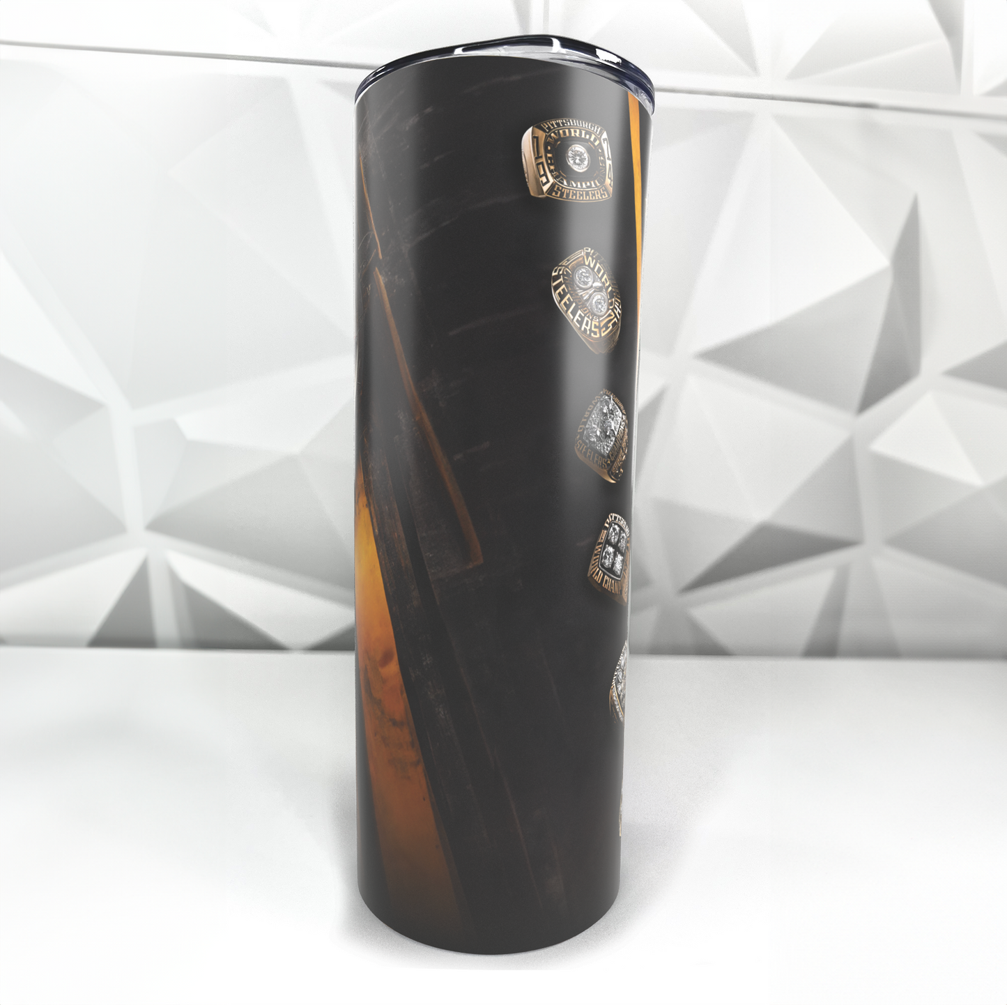Steelers Football | 20oz Stainless Steel Skinny Coffee Tumbler