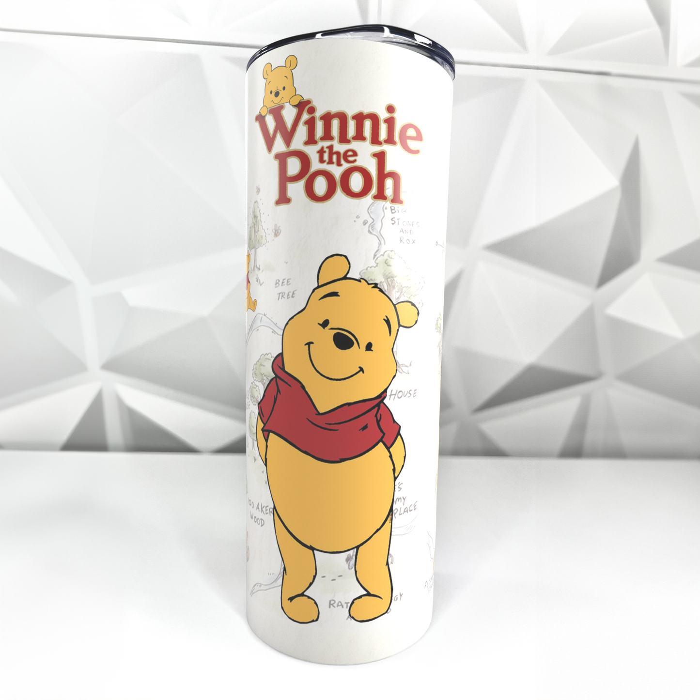Winnie The Pooh | 20oz Stainless Steel Skinny Coffee Tumbler