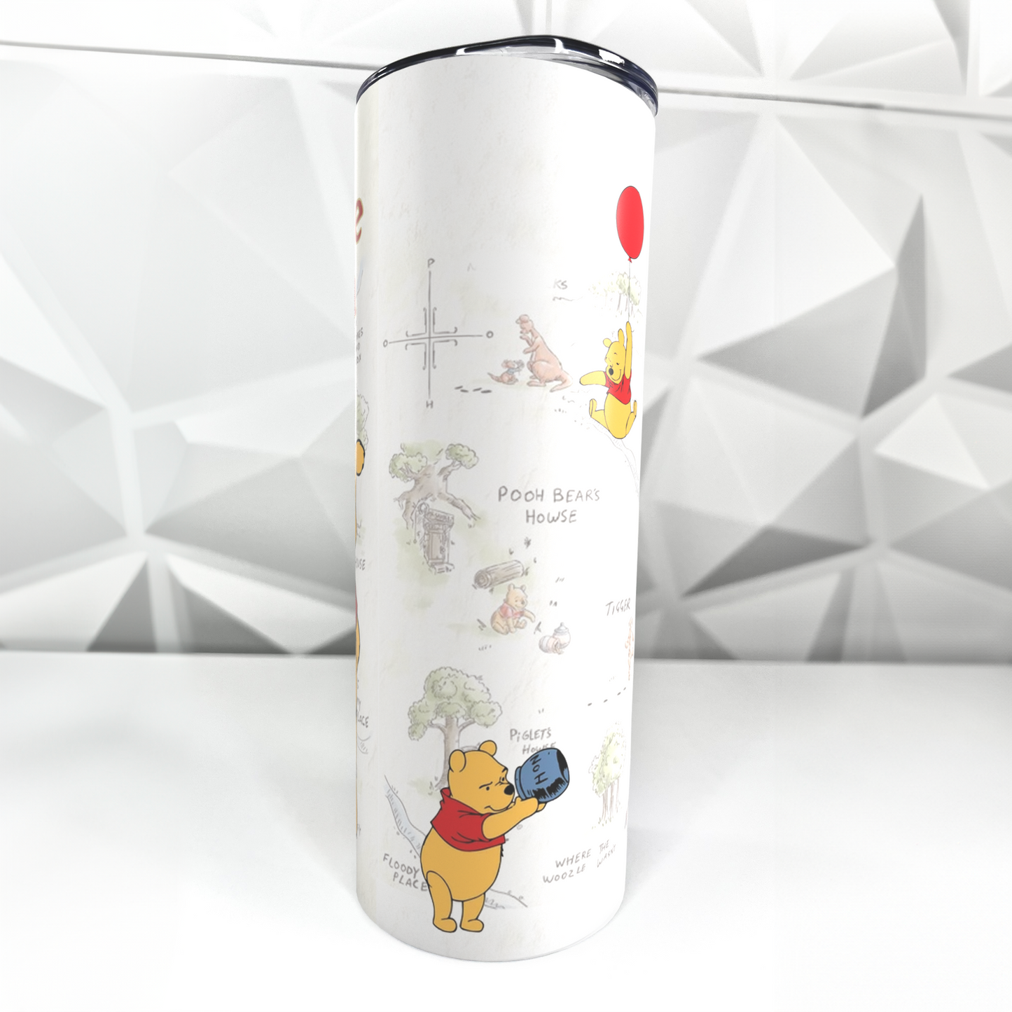Winnie The Pooh | 20oz Stainless Steel Skinny Coffee Tumbler