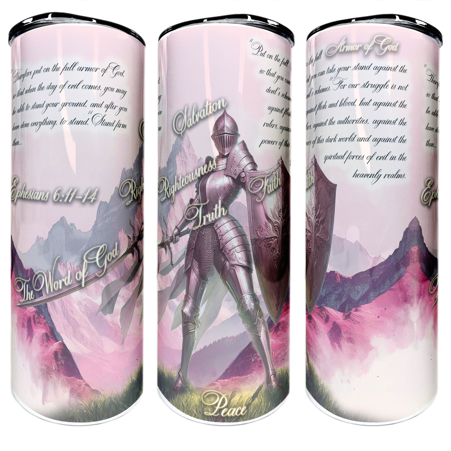 Armor of God | 20oz Stainless Steel Skinny Coffee Tumbler