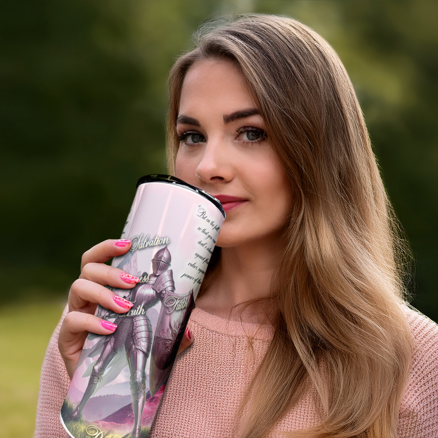 Armor of God | 20oz Stainless Steel Skinny Coffee Tumbler