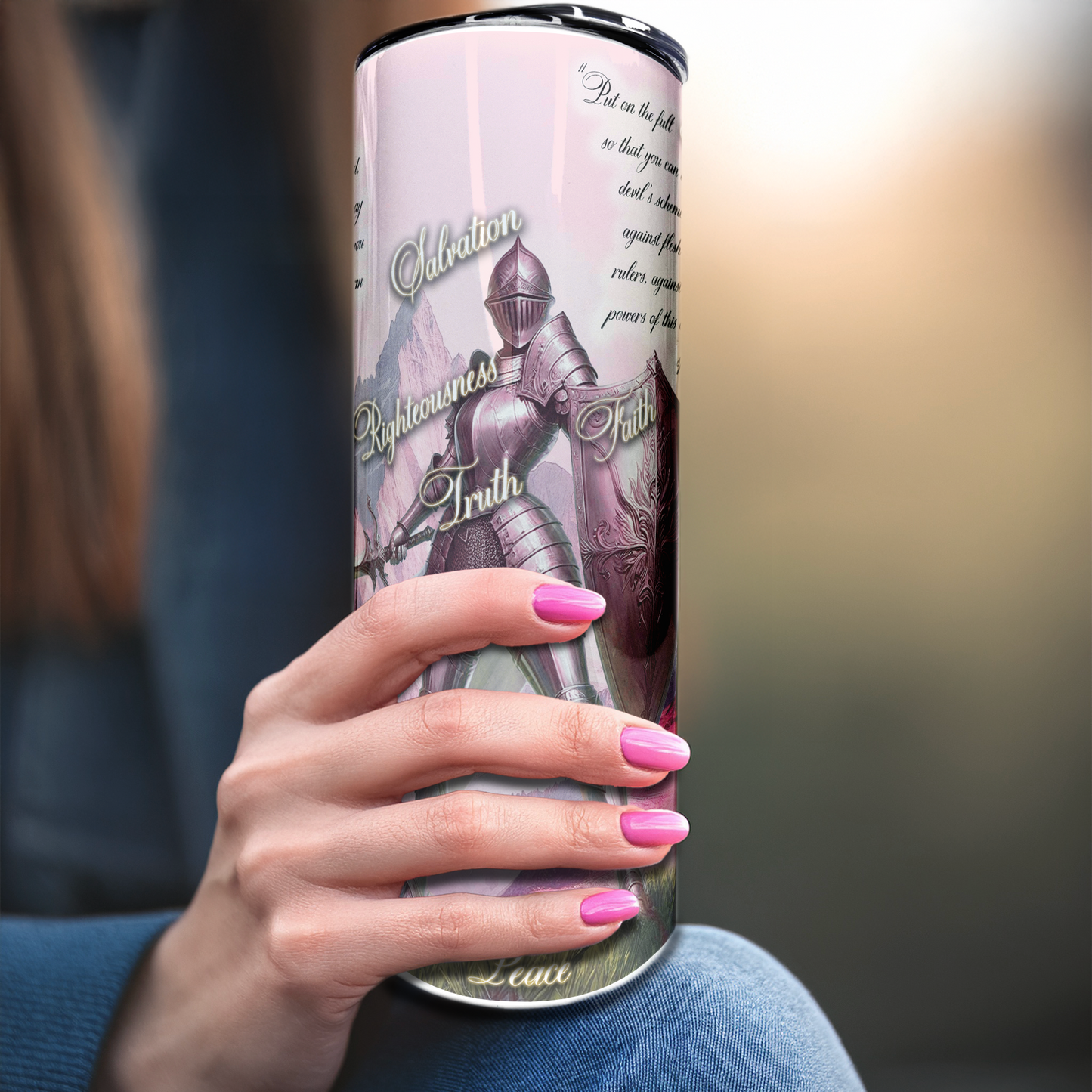 Armor of God | 20oz Stainless Steel Skinny Coffee Tumbler
