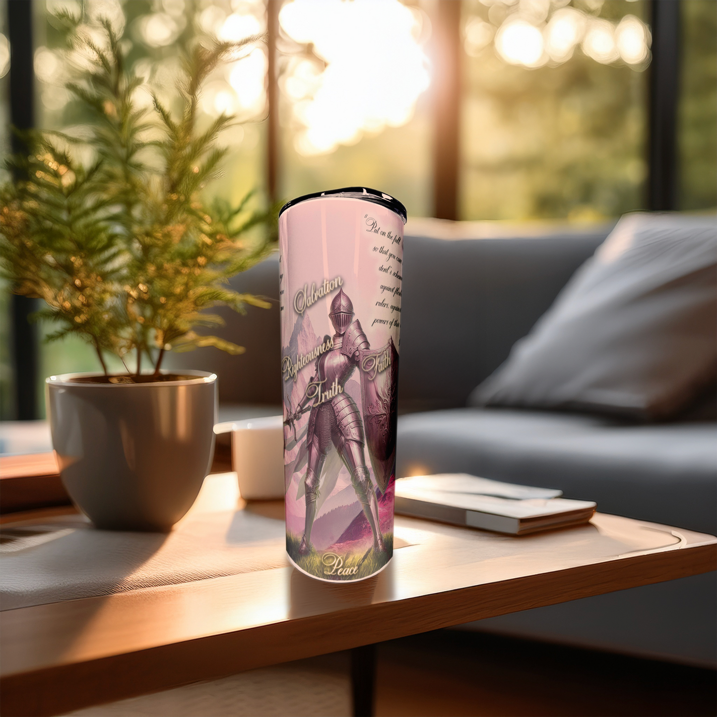 Armor of God | 20oz Stainless Steel Skinny Coffee Tumbler