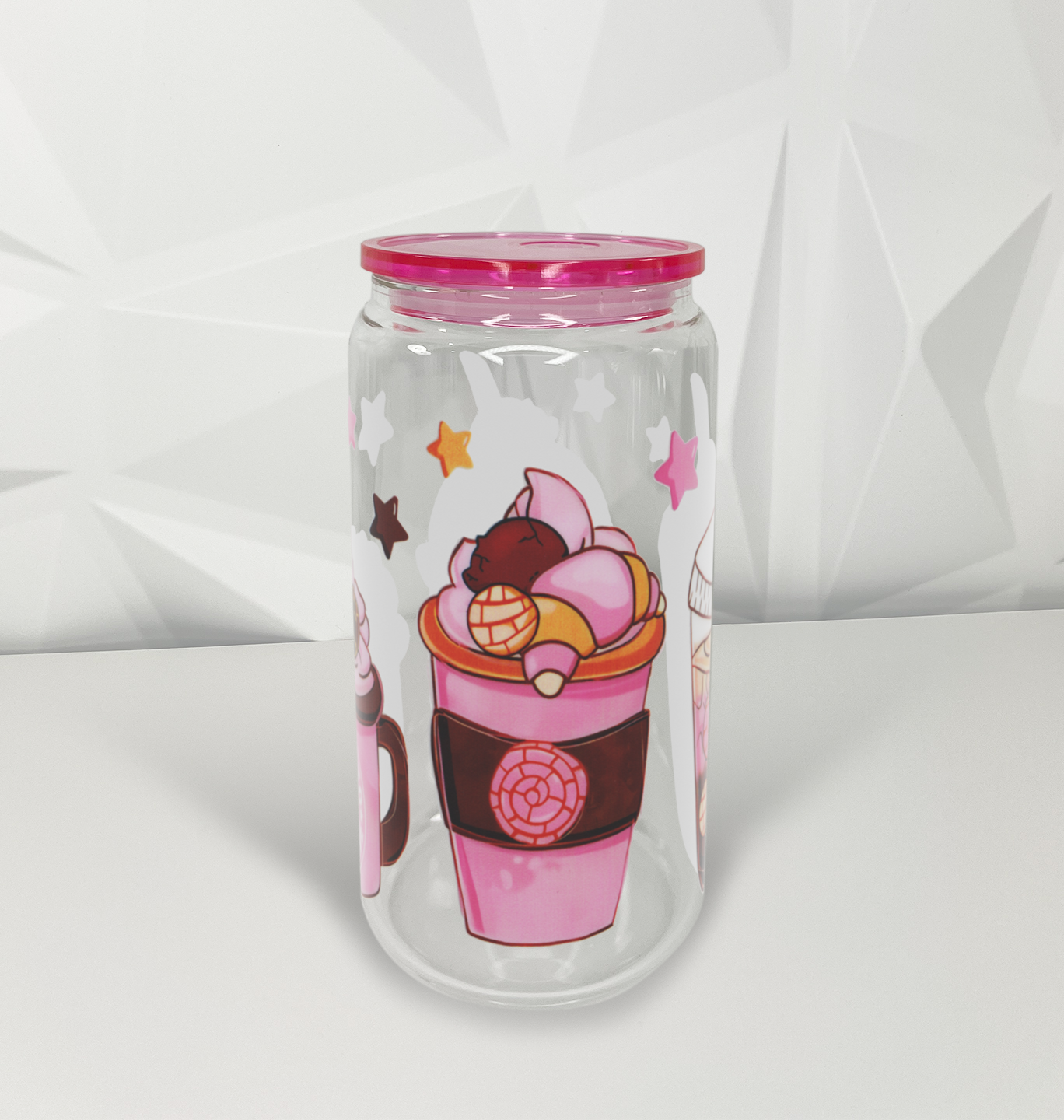 Cafecito Y Chisme - Stars | 16oz Libby Glass Tumbler