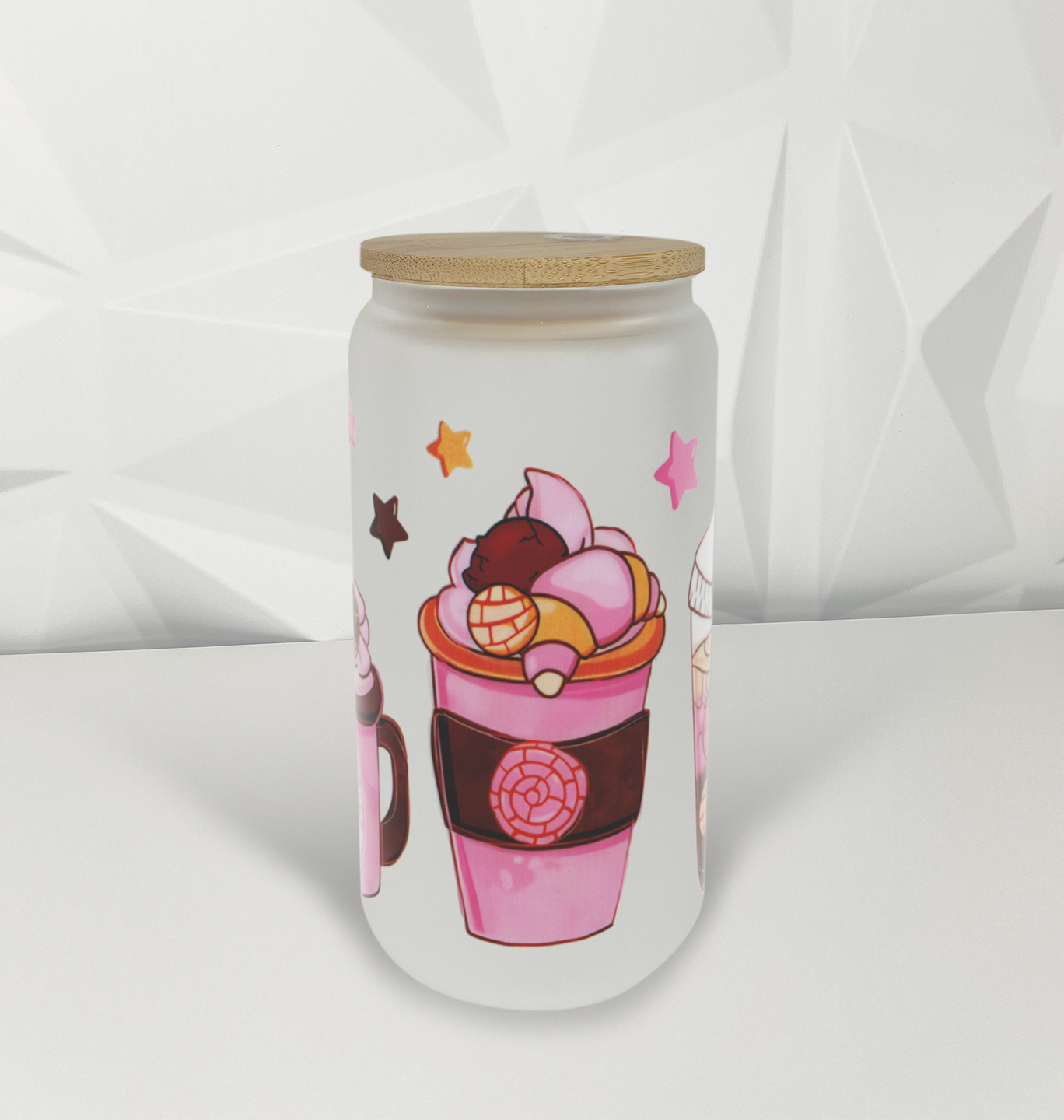 Cafecito Y Chisme - Stars | 16oz Libby Glass Tumbler
