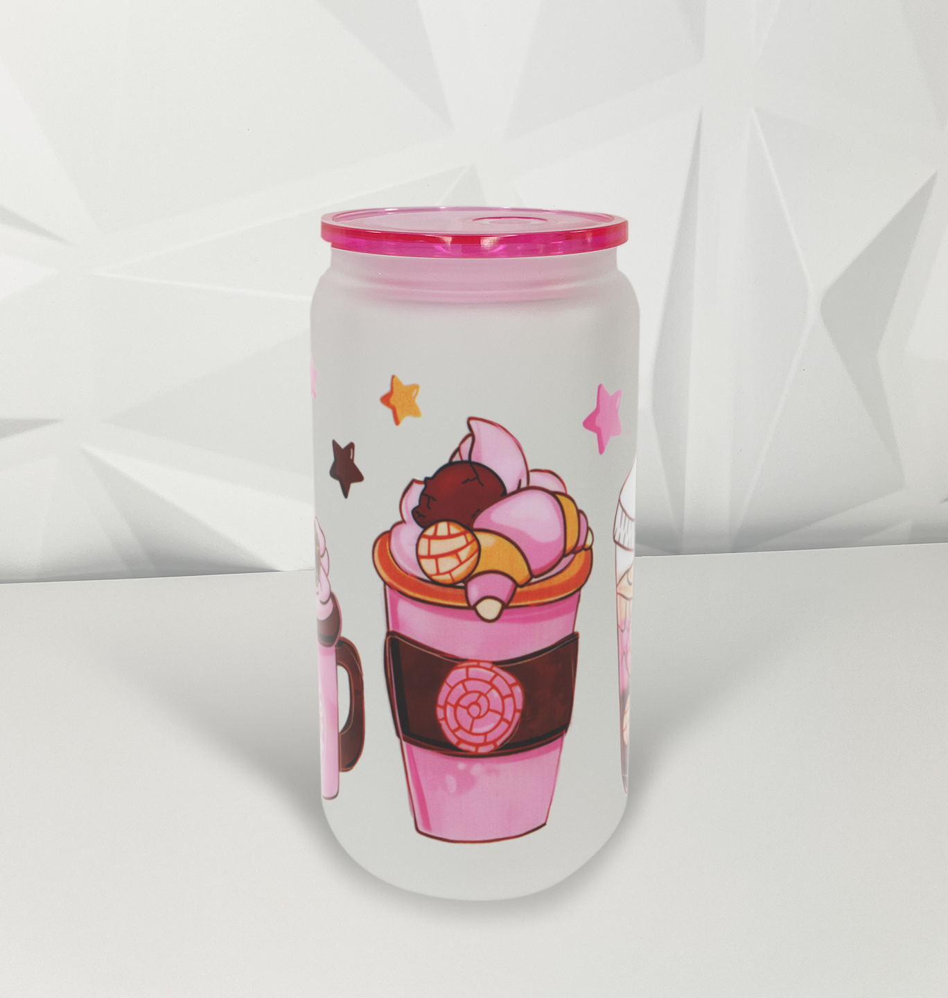 Cafecito Y Chisme - Stars | 16oz Libby Glass Tumbler