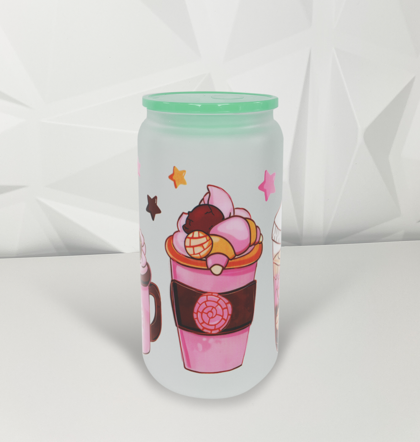 Cafecito Y Chisme - Stars | 16oz Libby Glass Tumbler