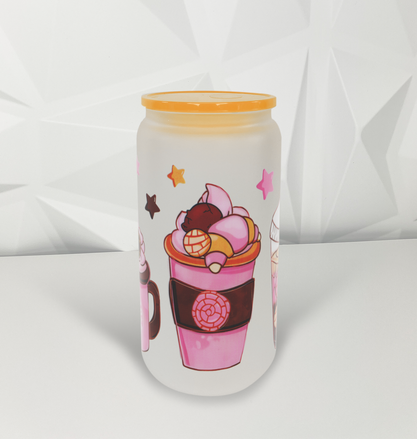 Cafecito Y Chisme - Stars | 16oz Libby Glass Tumbler