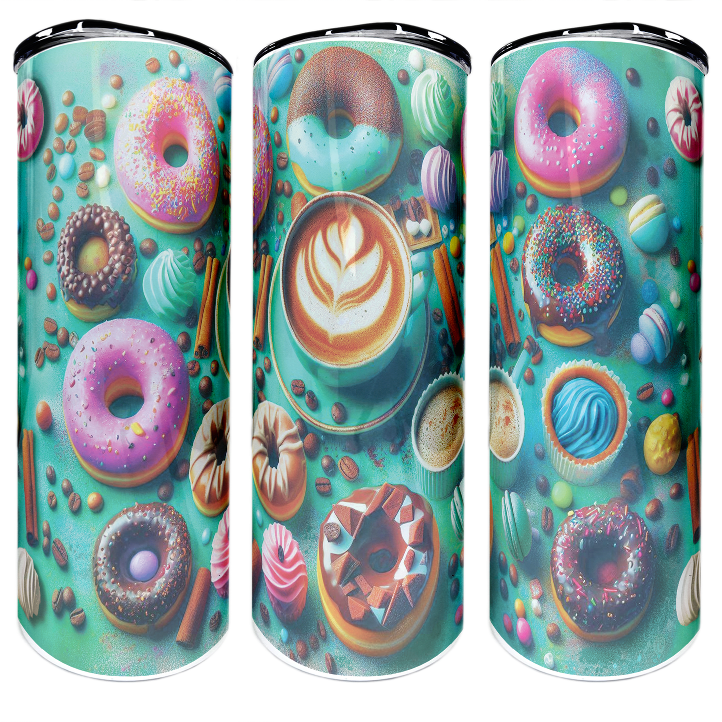 Coffee at Tiffany's | 20oz Stainless Steel Skinny Coffee Tumbler