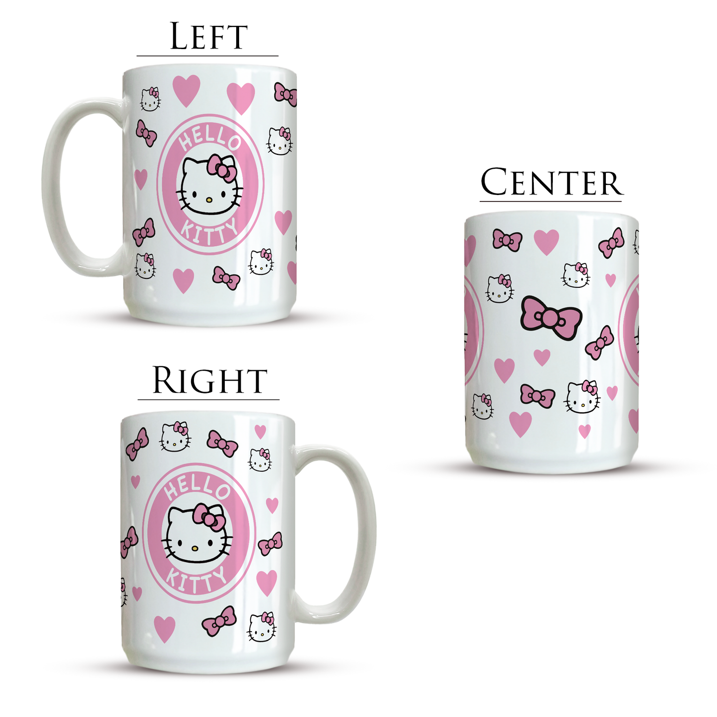 Hello Kitty - Hearts & Bows | 15oz Mug