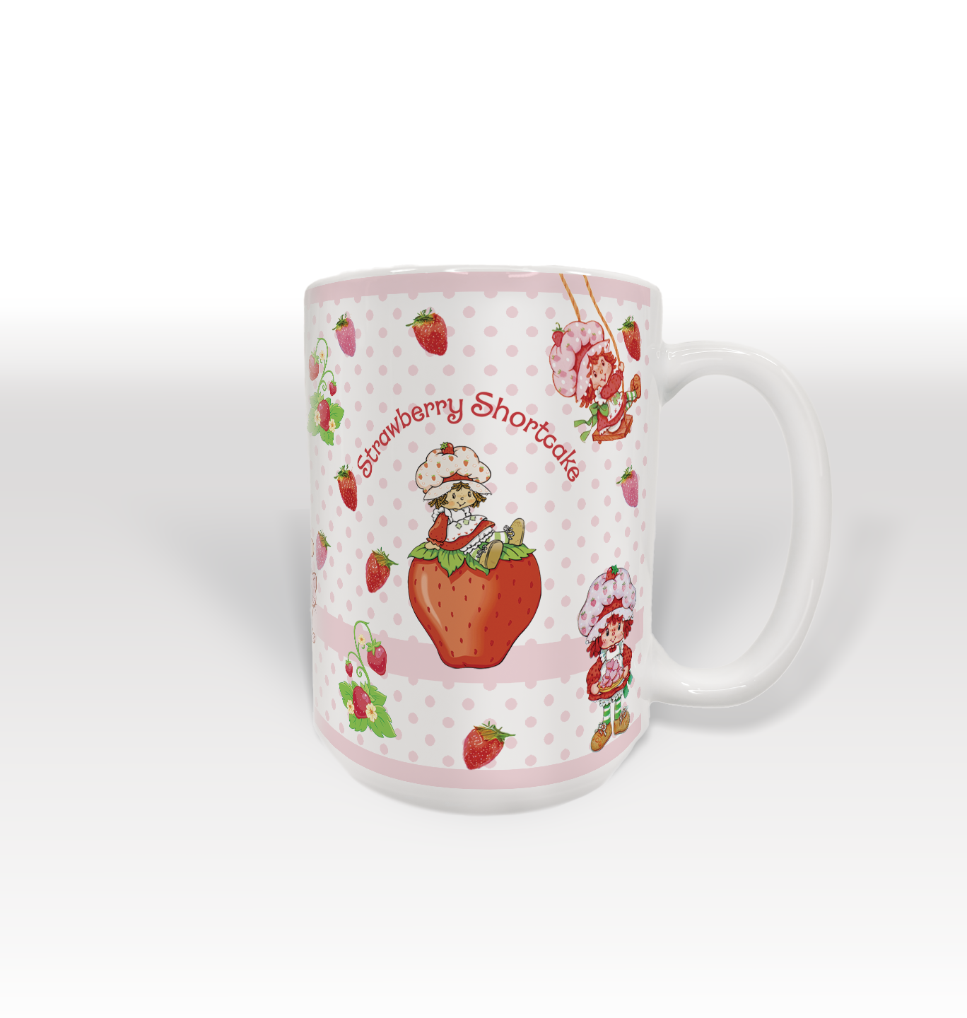 Strawberry Shortcake - Polkadots | 15oz Mug