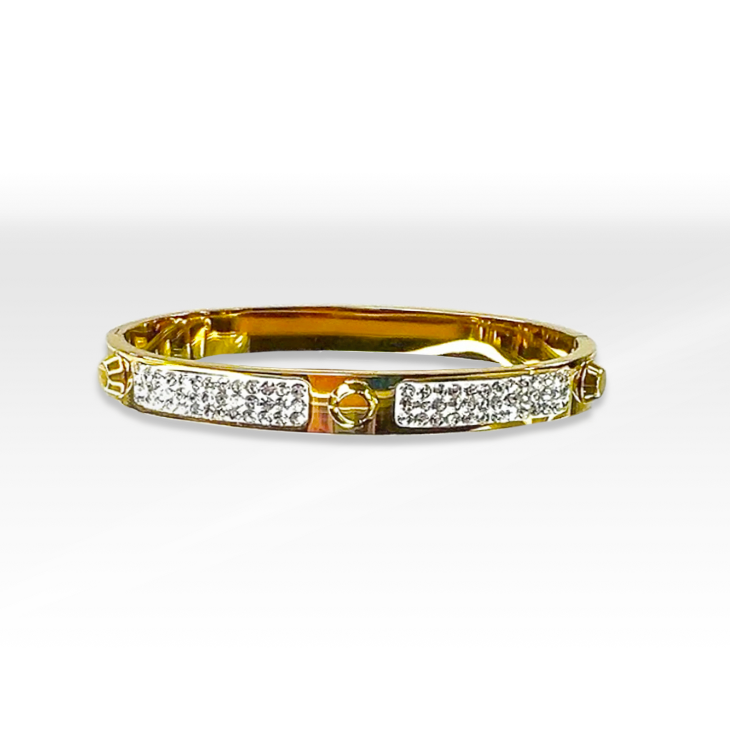 Sparkling | Gold Bangle