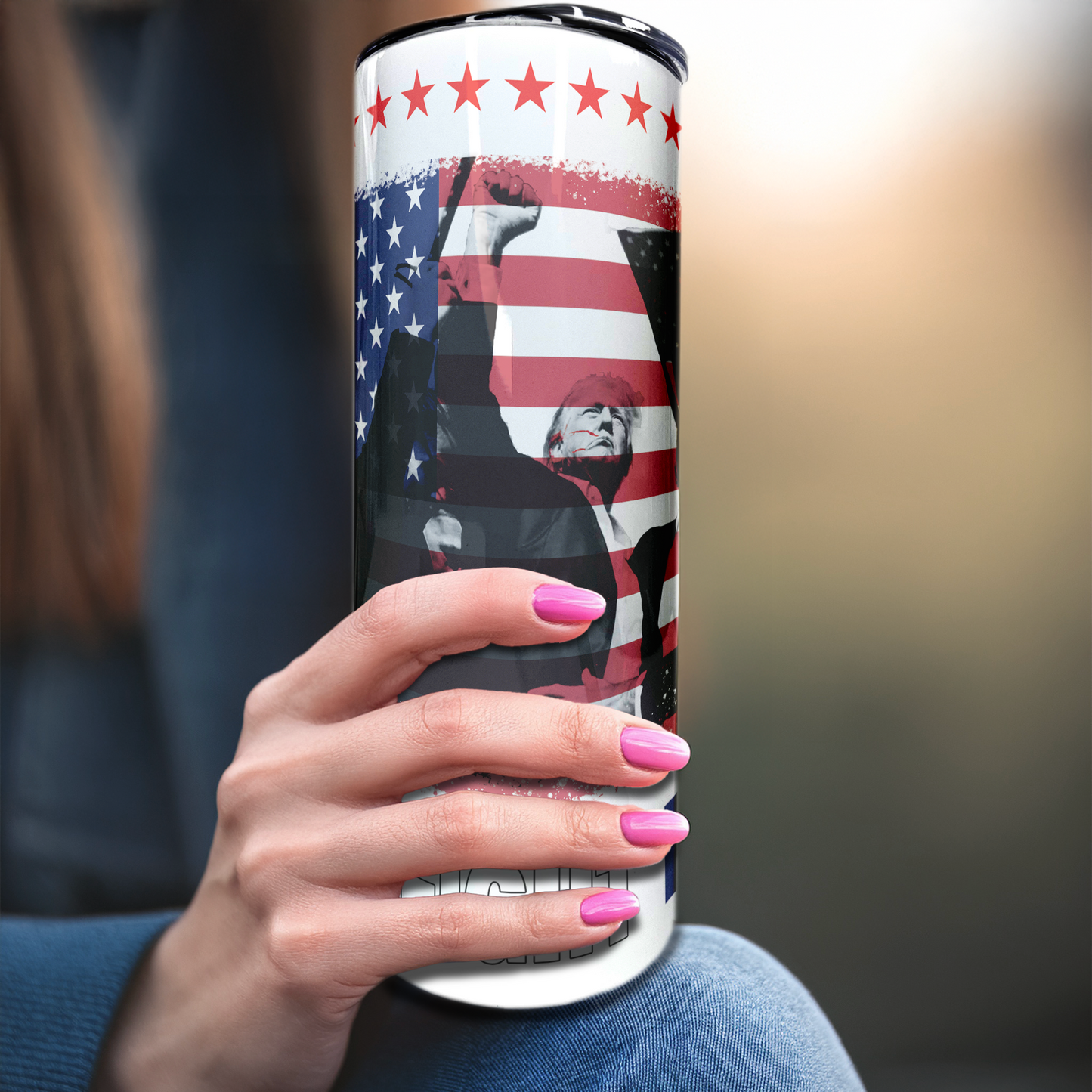 Trump 2024 | 20oz Stainless Steel Skinny Coffee Tumbler
