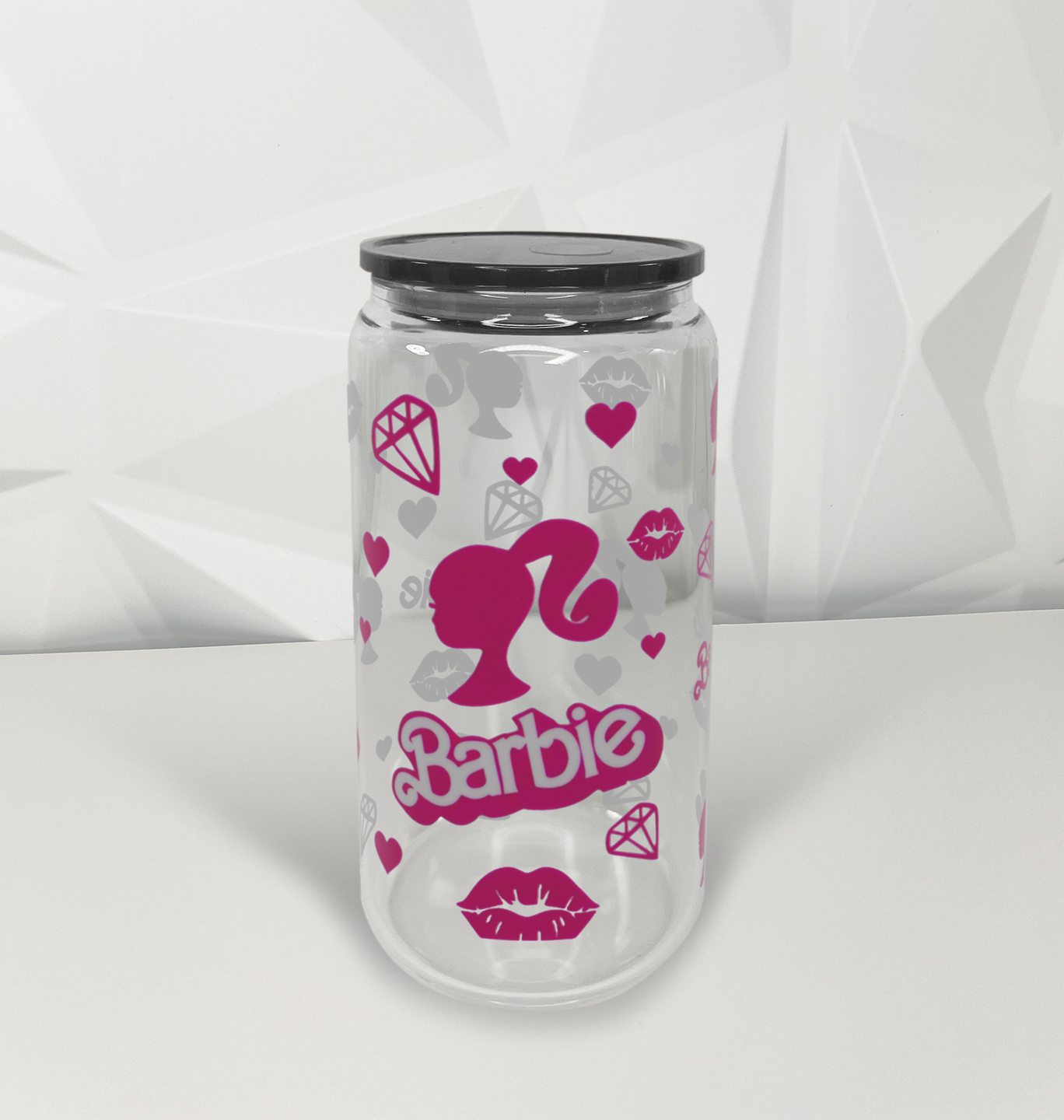 Pink Doll - 02 | 16oz Libby Glass Tumbler