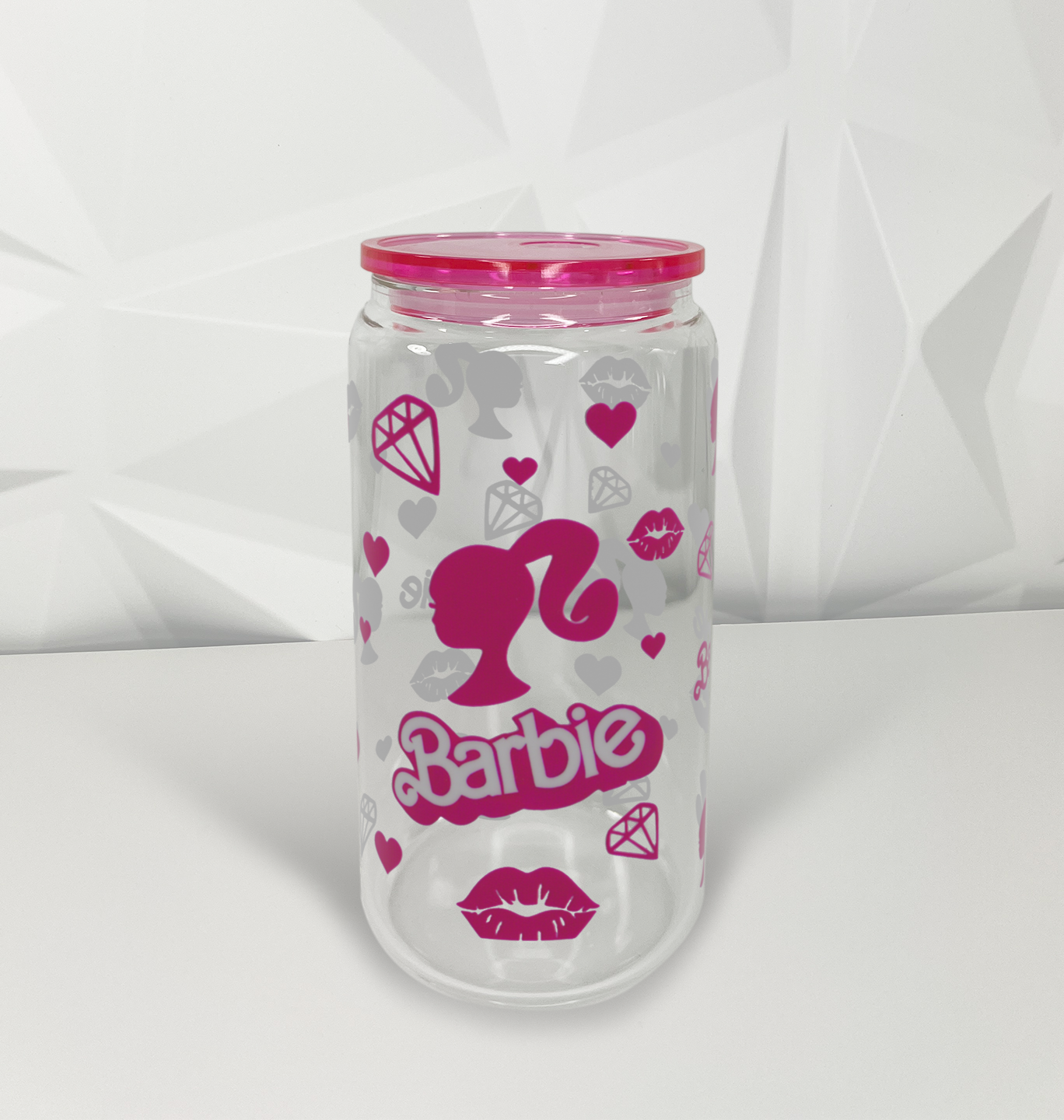 Pink Doll - 02 | 16oz Libby Glass Tumbler