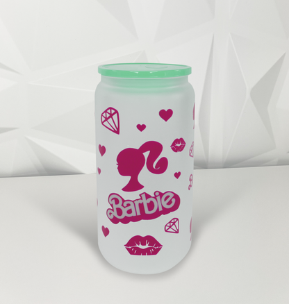 Pink Doll - 02 | 16oz Libby Glass Tumbler