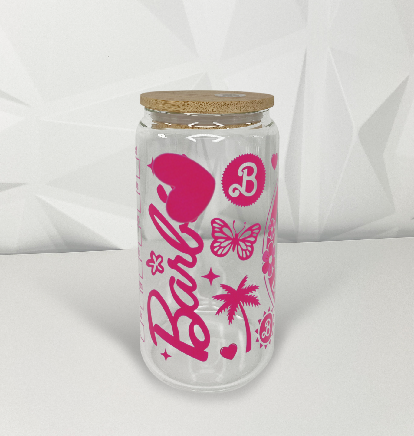 Pink Doll - 01 | 16oz Libby Glass Tumbler