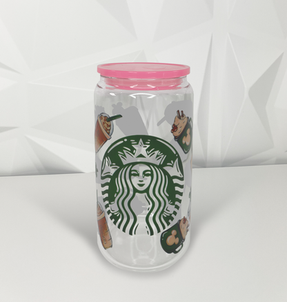 Starbucks - Mickey | 16oz Libby Glass Tumbler