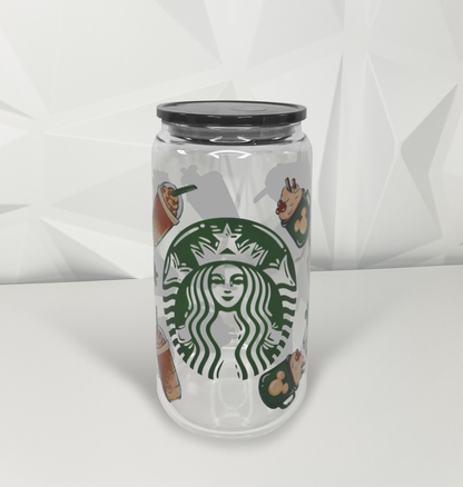 Starbucks - Mickey | 16oz Libby Glass Tumbler