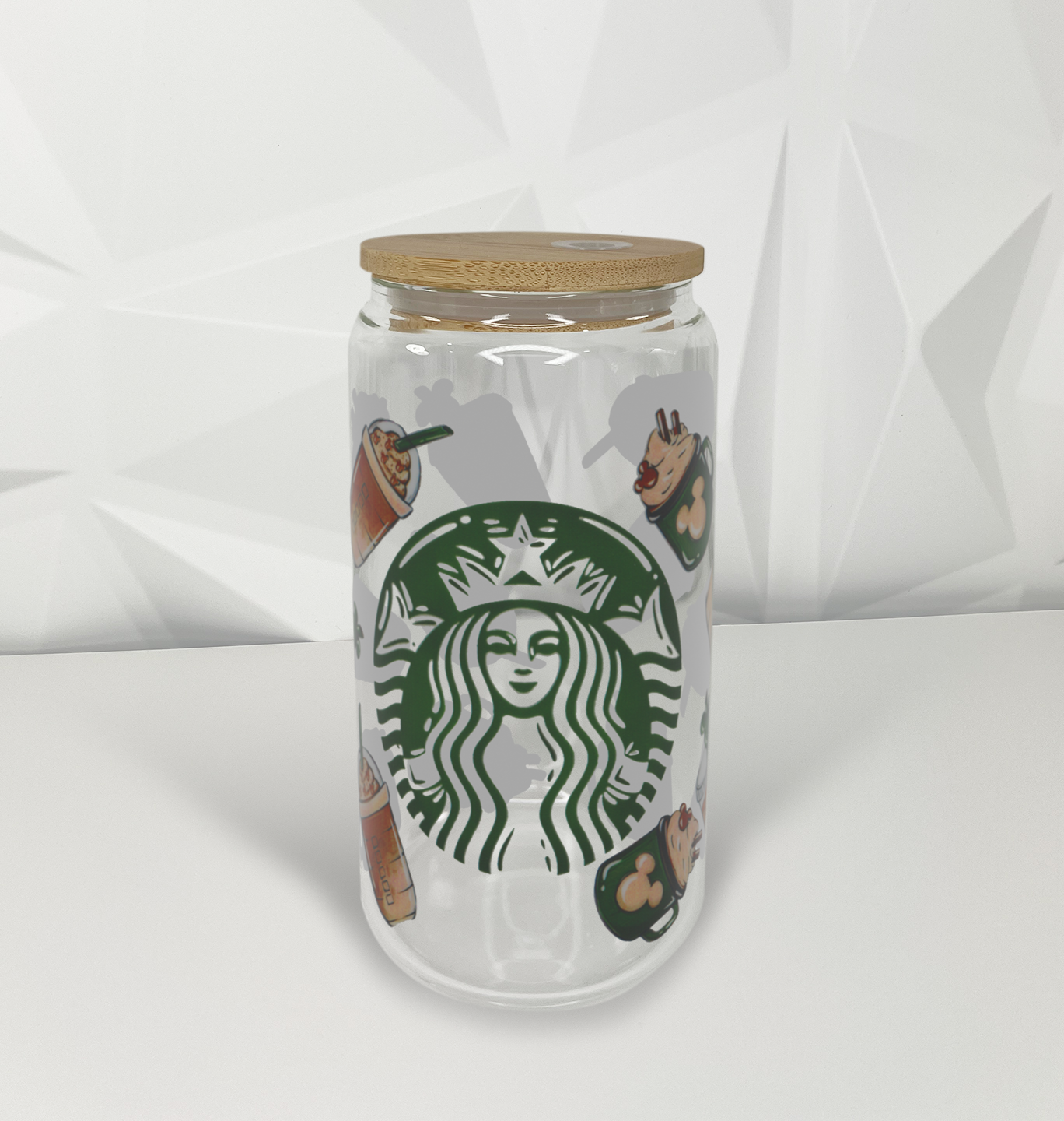 Starbucks - Mickey | 16oz Libby Glass Tumbler