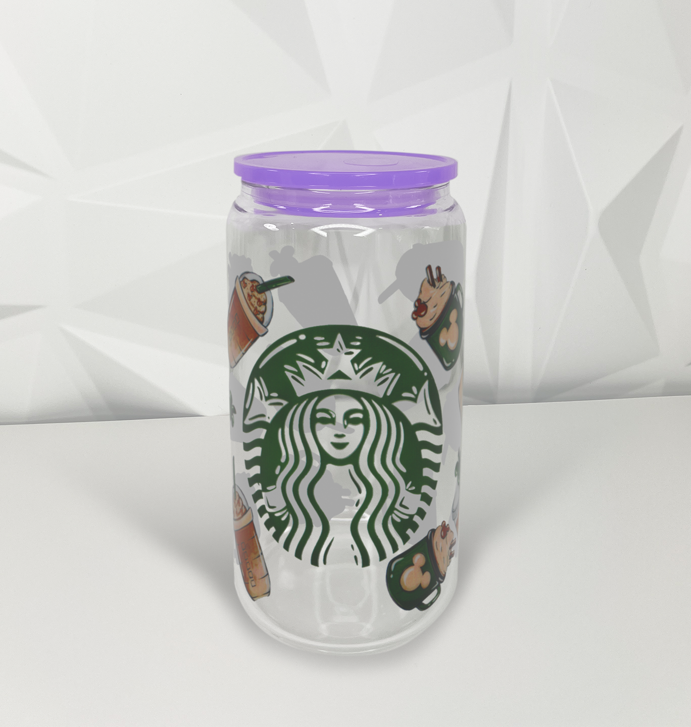 Starbucks - Mickey | 16oz Libby Glass Tumbler