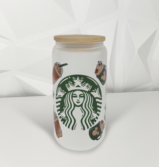 Starbucks - Mickey | 16oz Libby Glass Tumbler