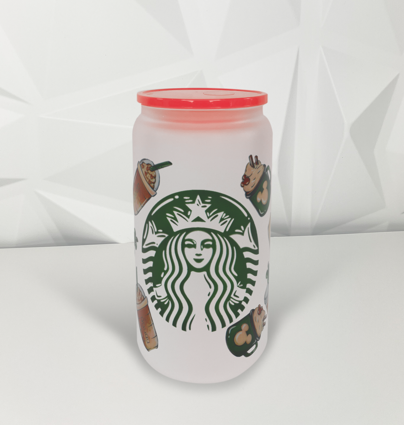 Starbucks - Mickey | 16oz Libby Glass Tumbler