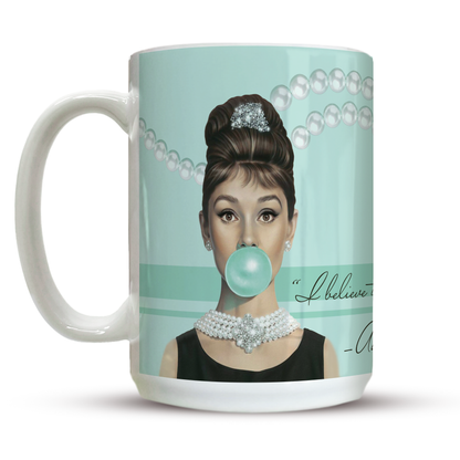 Audrey Hepburn | 15oz Mug