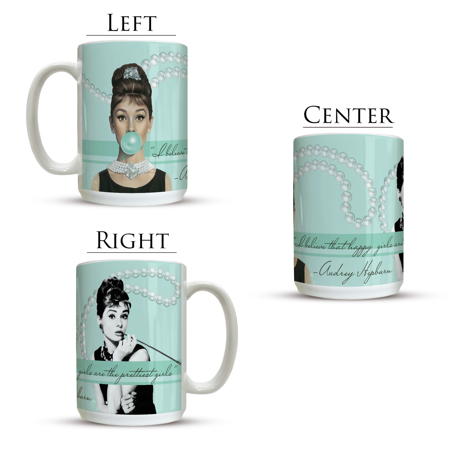 Audrey Hepburn | 15oz Mug