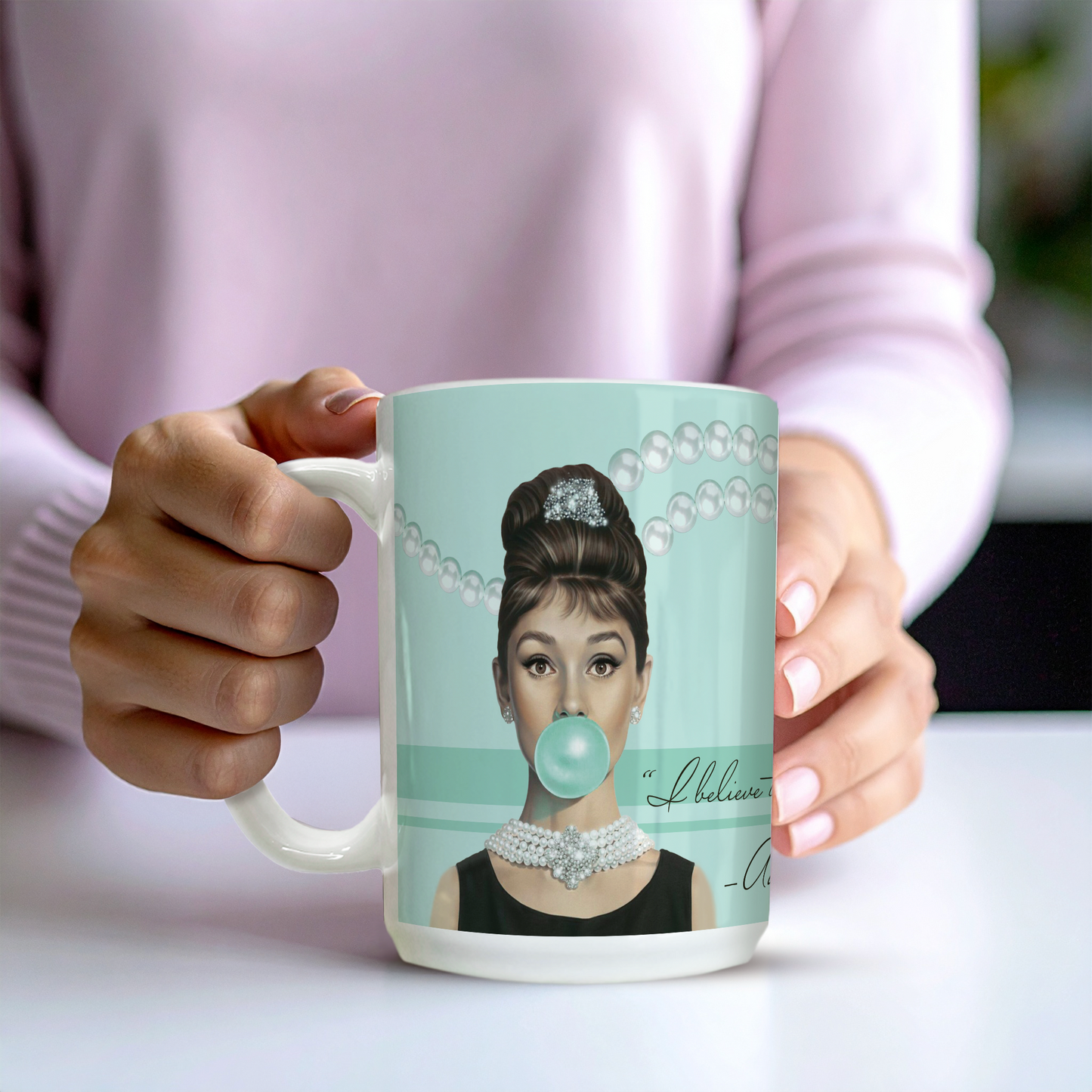 Audrey Hepburn | 15oz Mug