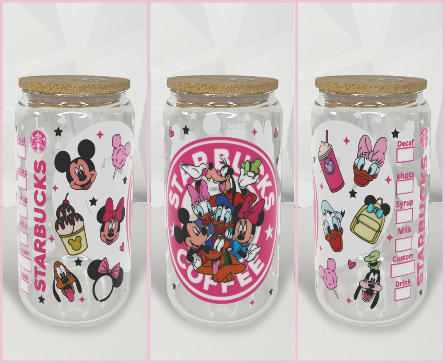 Coffee - Mouse & Friends | 16oz Libby Glass Tumbler