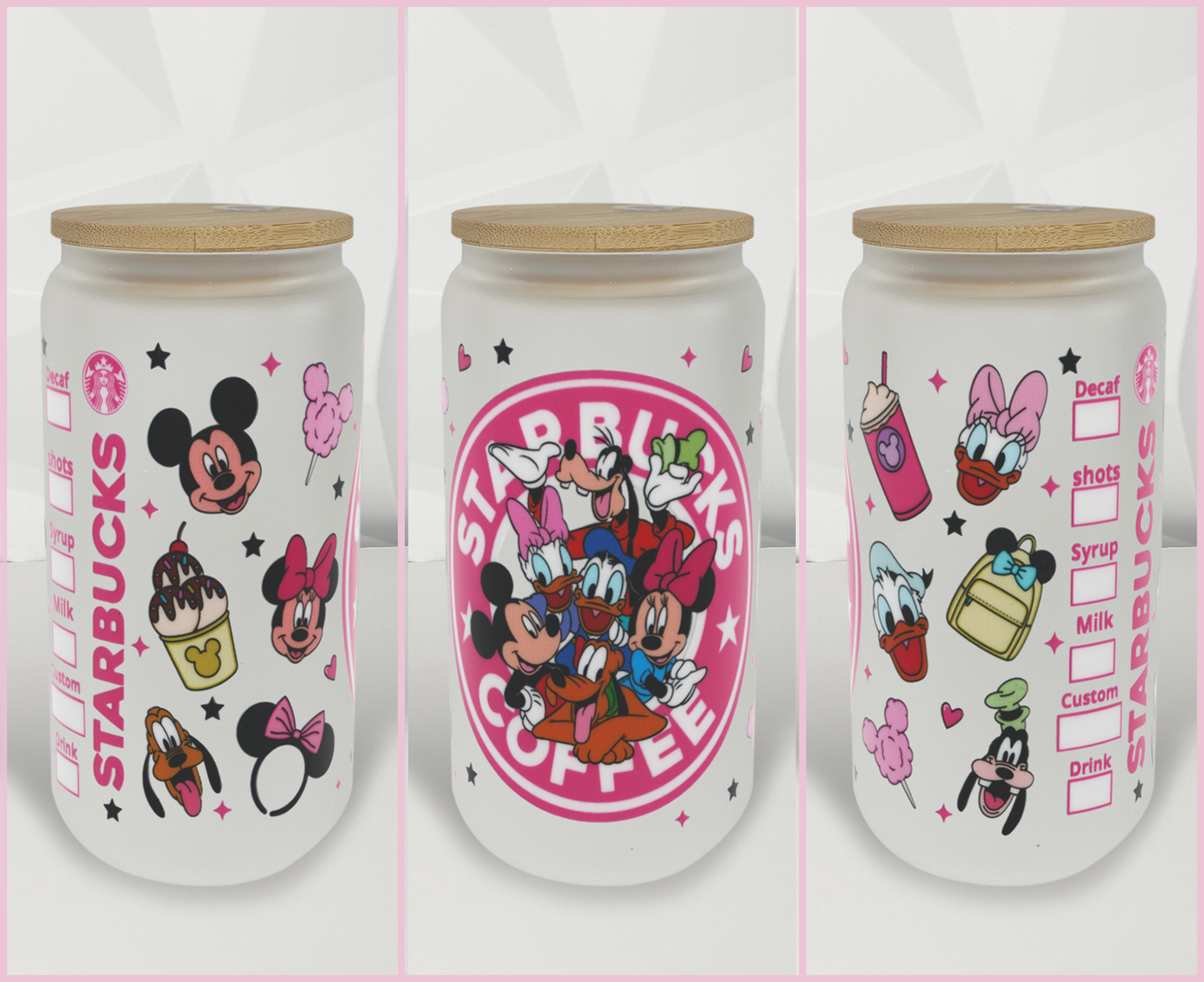 Coffee - Mouse & Friends | 16oz Libby Glass Tumbler