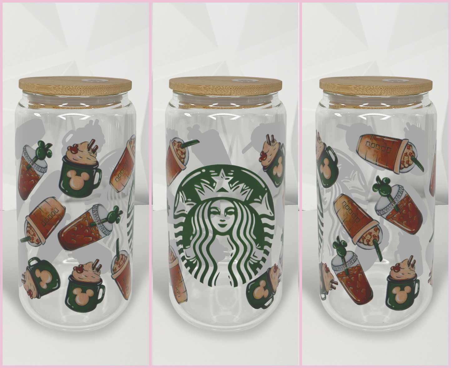 Starbucks - Mickey | 16oz Libby Glass Tumbler