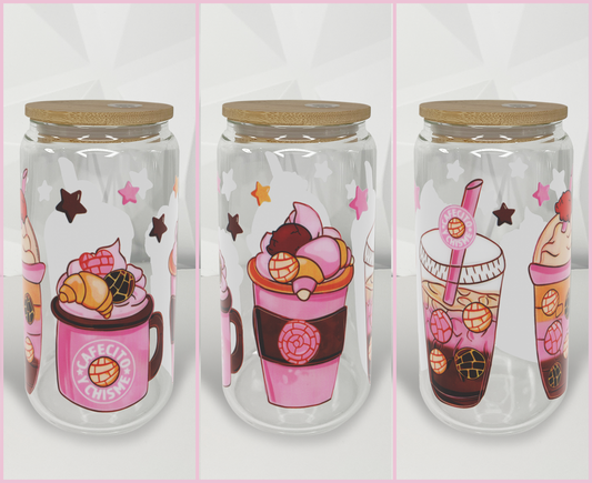 Cafecito Y Chisme - Stars | 16oz Libby Glass Tumbler