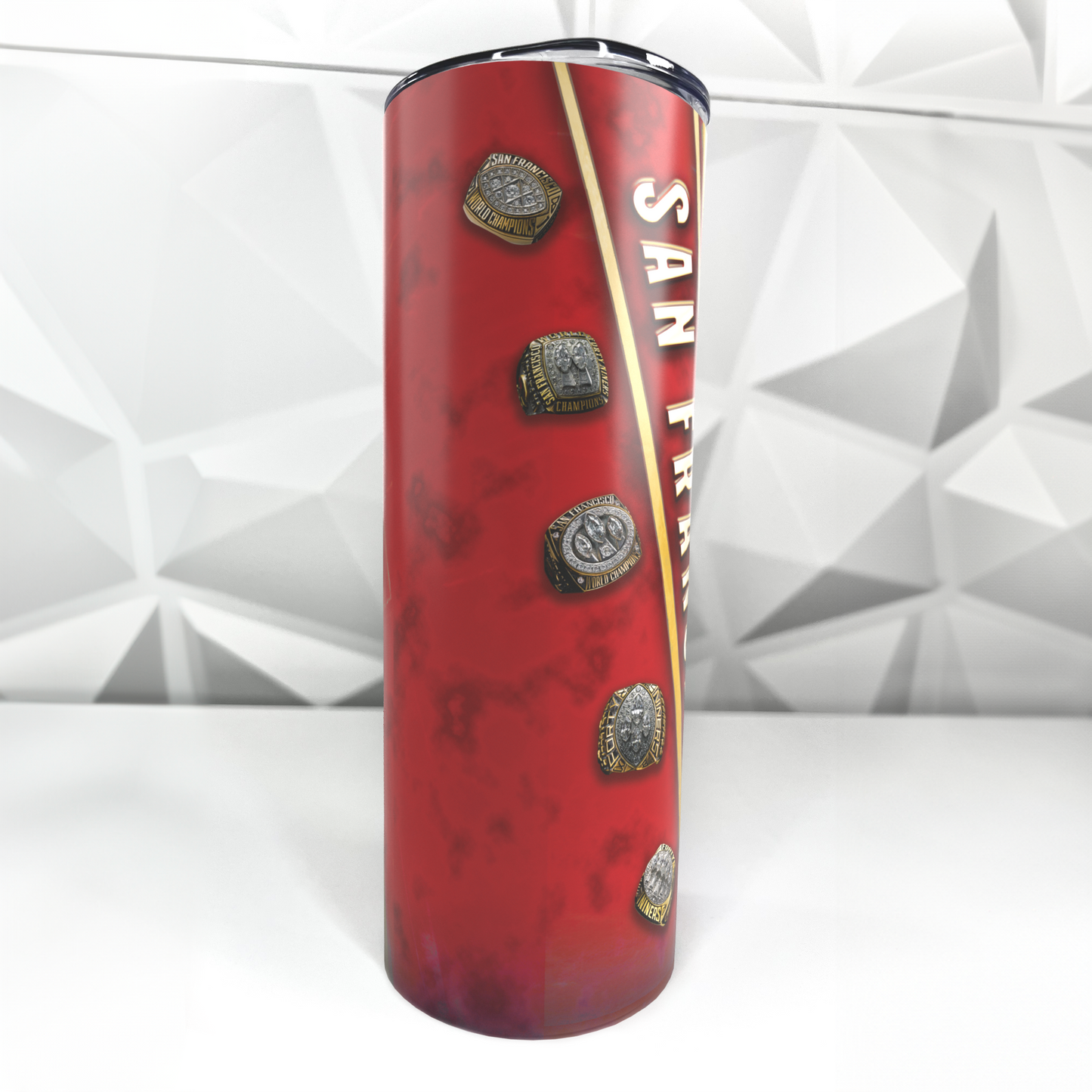 49ers Football | 20oz Stainless Steel Skinny Tumbler