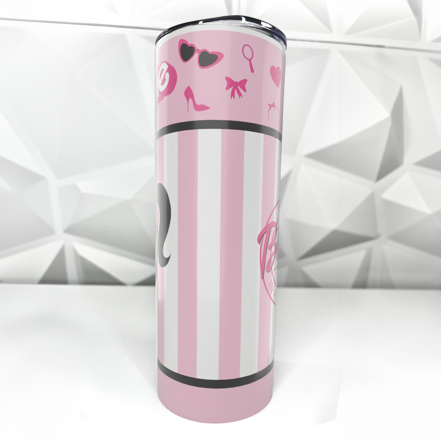 Pink Doll - World | 20oz Stainless Steel Skinny Tumbler