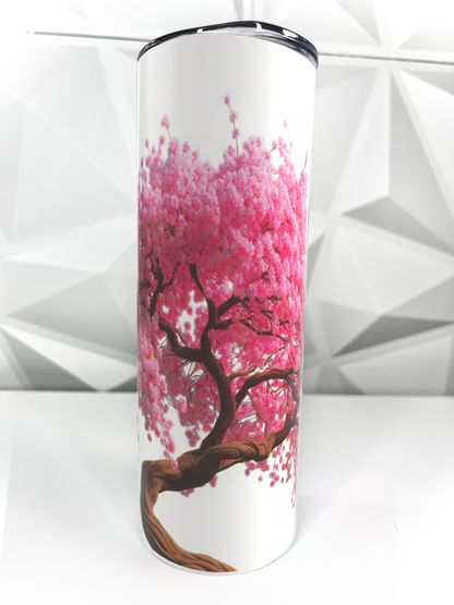 Cherry Blossom Tree | 20oz Stainless Steel Skinny Tumbler