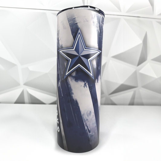 Cowboys | 20oz Stainless Steel Skinny Tumbler