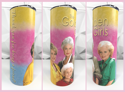 Golden Girls | 20oz Stainless Steel Skinny Coffee Tumbler